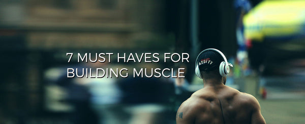 7 Must Haves For Building Muscle